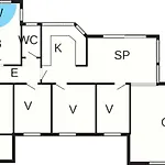 7 person holiday home in Henne-By Traum Henne Strand