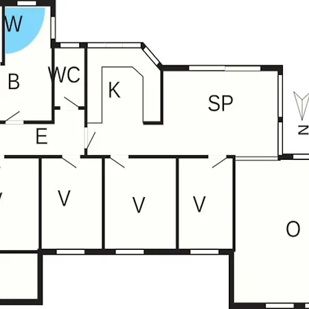 5 Star In Henne Vakantiehuis *