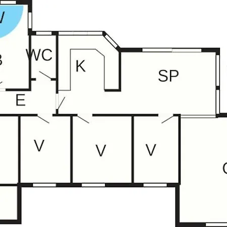 5 Star In Henne Vakantiehuis *